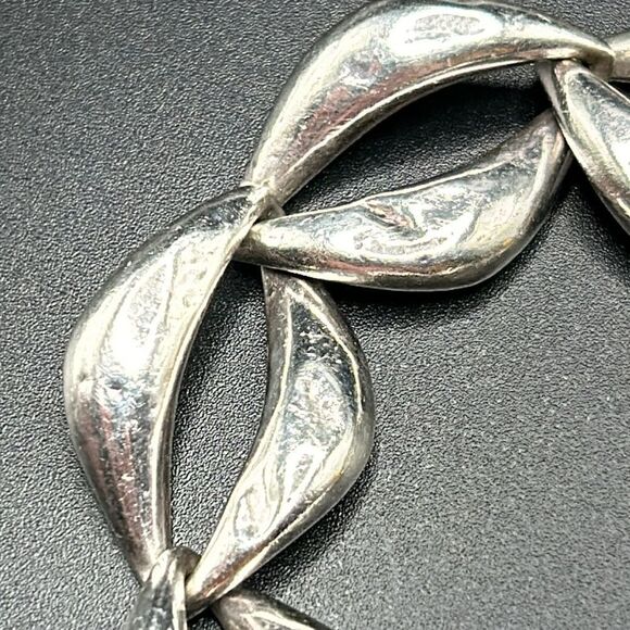 Vintage Arte D'Argento Elegant 925 Silver Bracelet - Picture 6 of 9
